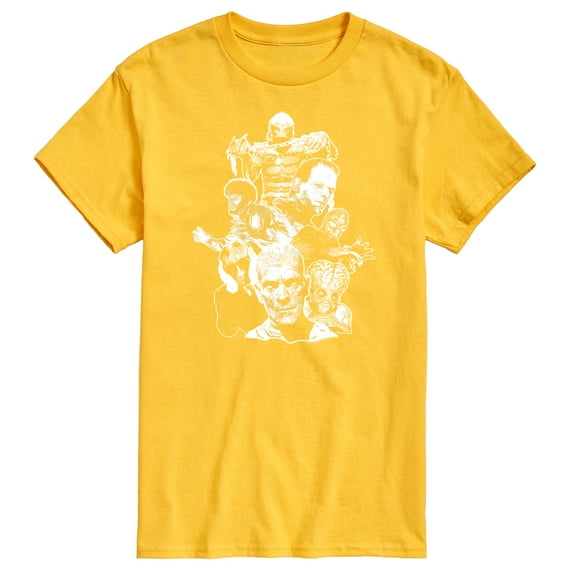 Classic Monsters - Popular Monsters of All Movies - Men's Short Sleeve Graphic T-Shirt