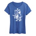 thumbnail image 1 of Classic Monsters - Popular Monsters of All Movies - Women's Short Sleeve Graphic T-Shirt, 1 of 4