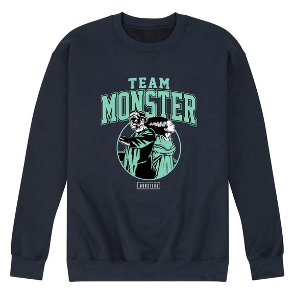 Universal Monsters - Team Monster - Men's Crew Fleece Sweatshirt
