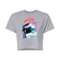 thumbnail image 1 of Classic Monsters - The Bride of Frankenstein - A City Screams in Terror - Juniors Cropped Cotton Blend T-Shirt, 1 of 4