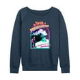 thumbnail image 1 of Classic Monsters - The Bride of Frankenstein - A City Screams in Terror - Women's Lightweight French Terry Long Sleeve Shirt, 1 of 4