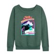 thumbnail image 1 of Classic Monsters - The Bride of Frankenstein - A City Screams in Terror - Women's Lightweight French Terry Long Sleeve Shirt, 1 of 4
