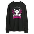 thumbnail image 1 of Classic Monsters - The Bride of Frankenstein - Neon Pink Thunder Bolts - Men's Long Sleeve T-Shirt, 1 of 4