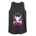 thumbnail image 1 of Classic Monsters - The Bride of Frankenstein - Neon Pink Thunder Bolts - Women's Racerback Tank Top, 1 of 1