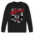 thumbnail image 1 of Classic Monsters - The Wolf Man - Black and White Movie Cover - Men's Crew Neck Fleece Pullover, 1 of 4