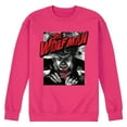 thumbnail image 1 of Classic Monsters - The Wolf Man - Black and White Movie Cover - Men's Crew Neck Fleece Pullover, 1 of 3