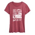 thumbnail image 1 of Classic Monsters - The Wolf Man - Women's Short Sleeve Graphic T-shirt, 1 of 4