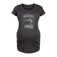 thumbnail image 1 of Classic Monsters - Tonal Bride Of Frankenstein - Maternity Scoop Neck Tee, 1 of 4