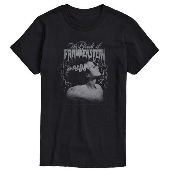 Classic Monsters - Tonal Bride Of Frankenstein - Men's Short Sleeve Graphic T-Shirt