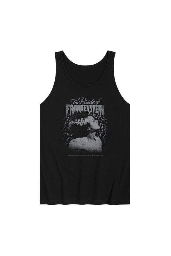 Classic Monsters - Tonal Bride Of Frankenstein - Men's Sleeveless Graphic Tank