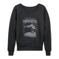 thumbnail image 1 of Universal - Tonal Bride Of Frankenstein Lightweight French Terry Wide Neck Long Sleeve Graphic Shirt, 1 of 4