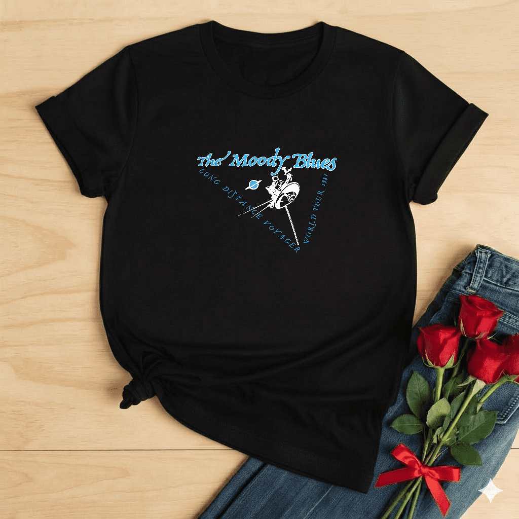 Classic Moody Blues Tribute Graphic Tee Music Lovers Band Fan Unisex T ...