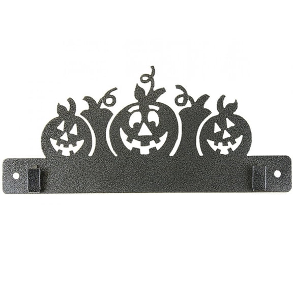 Classic Motifs 10 Inch Three Pumpkins Craft Holder With Clips