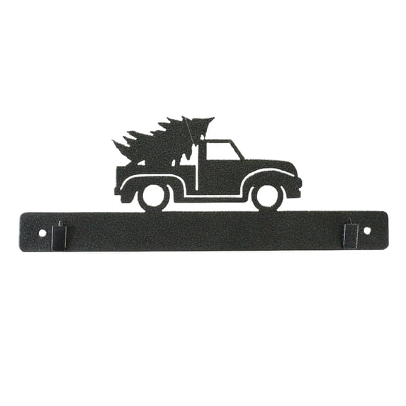 Classic Motifs 12 Inch Christmas Truck Craft Holder With Clips