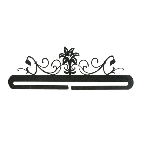 Classic Motifs 12 Inch Lilly Scroll Split Bottom Craft Holder