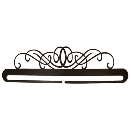 Classic Motifs 28 Inch Windy Scroll Split Bottom Craft Hanger
