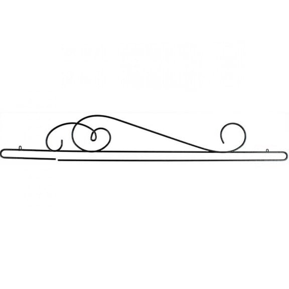 28 inch Heart Scroll Split Bottom