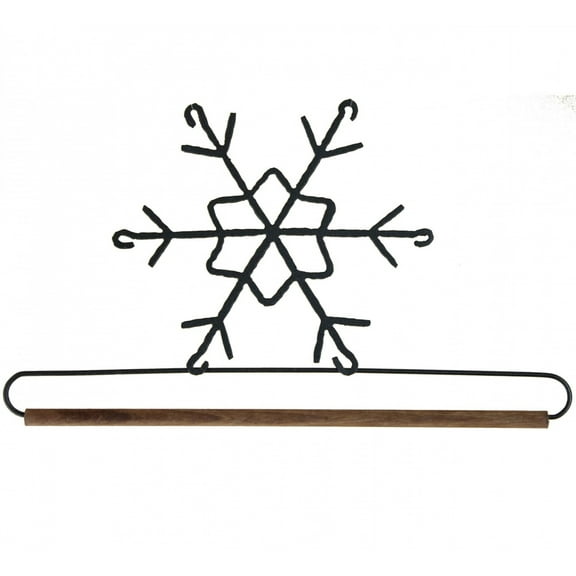 Classic Motifs 7-1/2 Inch Snowflake Decorative Craft Hanger