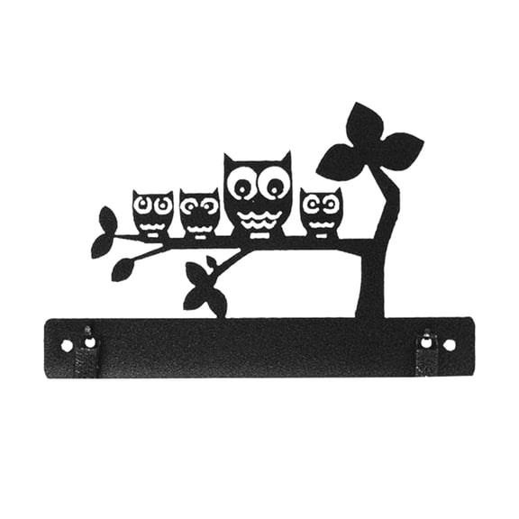 Classic Motifs 8 Inch Owl on a Branch Craft Holder With Clips