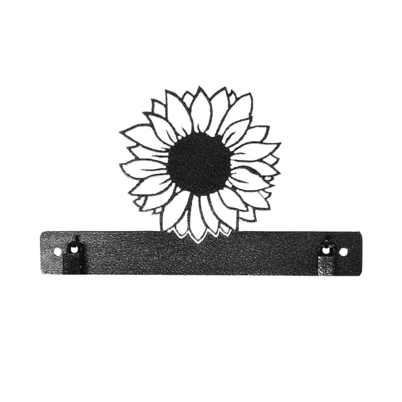 Classic Motifs 8 Inch Sunflower Craft Holder With Clips