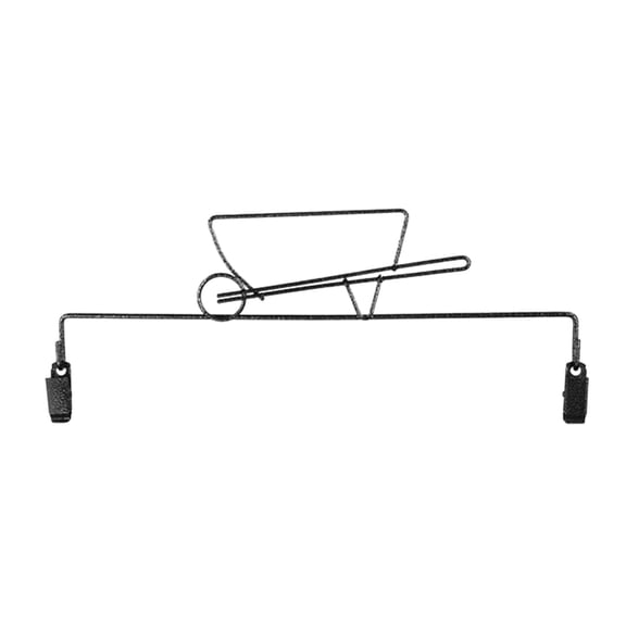 Classic Motifs 8 Inch Wheel Barrow Craft Hanger With Holding Clips