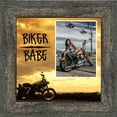 thumbnail image 1 of Classic Motorcycle "Biker Babe" Sunset with Personalized Picture Frame, 10X10 9772, 1 of 6