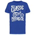 thumbnail image 1 of Classic Motorcycle Design T-Shirt Men -Image by Shutterstock, Male x-Large, 1 of 2