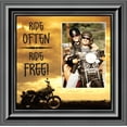 thumbnail image 1 of Classic Motorcycle "Ride Often, Ride Free" Sunset with Personalized Picture Frame, 10X10 9763, 1 of 6