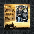 thumbnail image 1 of Classic Motorcycle Wicked, Mean and Nasty, Sunset with Personalized Picture Frame, 10X10 9767, 1 of 6