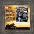 thumbnail image 1 of Classic Motorcycle "Wicked, Mean and Nasty" Sunset with Personalized Picture Frame, 10X10 9767, 1 of 6