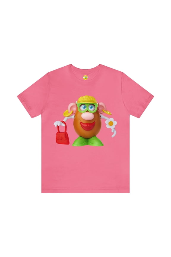 Classic Mrs. Potato Head Retro Tee - Vintage Nostalgic Valentine Couple Tee