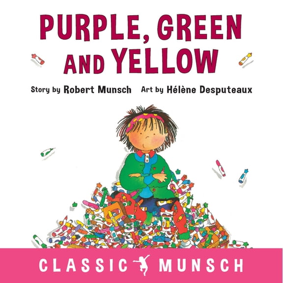 Classic Munsch Purple, Green and Yellow, (Hardcover)