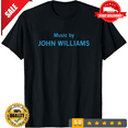 thumbnail image 1 of Classic Music By John Williams Unisex T Shirt Funny Movie Muisc Lover Sci Fi Spielberg, ULTRA LIMITED-TH68676, 1 of 2