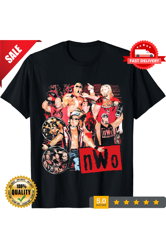 Classic NWO Wolfpac T-Shirt, NEW INSTOCK-TH82341