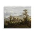 thumbnail image 1 of Classic Nature Woodland View Landscape Painting Gallery Wrapped Canvas Print Wall Art, 1 of 7