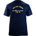 thumbnail image 1 of Classic Navy Aircraft Carrier Carl Vinson CVN 70 Veteran T-Shirt, 1 of 1