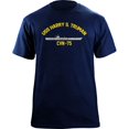thumbnail image 1 of Classic Navy Aircraft Carrier Harry S. Truman CVN 75 Veteran T-Shirt, 1 of 1