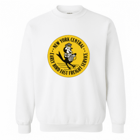 Classic New York Central Early Bird Sweatshirt Freight Service Retro ...