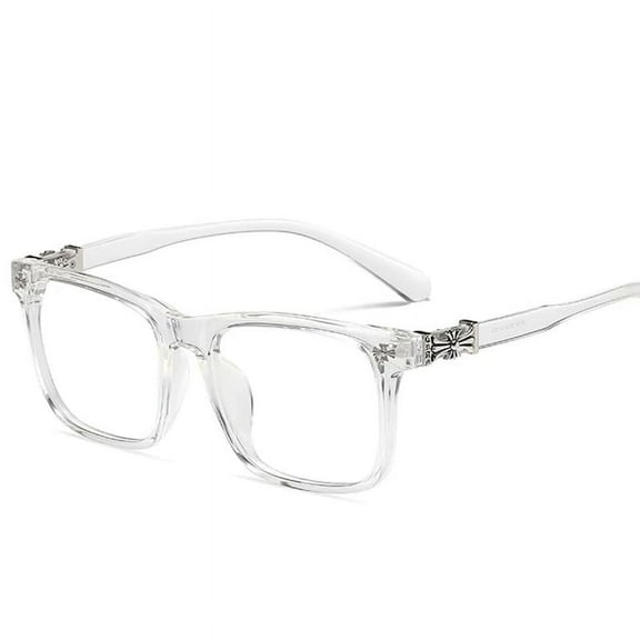 Classic Non-prescription Clear Lens Eyeglasses for Men andWomen Thick Square Frame Eyewear wuhaoyueshangmao