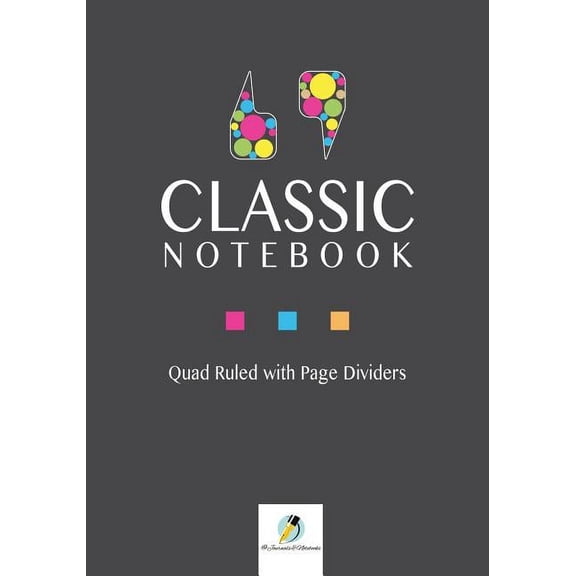 Classic Notebook Quad Ruled with Page Dividers (Paperback)