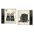 thumbnail image 1 of Classic Old-Fashioned Off-White and Black Camera and Binocular Print Set by Tre Sorelle Studios; Two 11x14in Unframed Paper POsters, 1 of 1