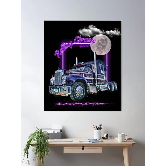 Classic Old Mack Trick Poster Home Decor Office Wall Art Living Room Decor, Paper Poster Only