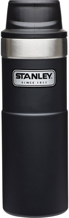  Stanley 10-06439-239 The Trigger-Action Aluminum Travel Mug  Ash 16OZ / .47L : Sports & Outdoors