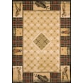 thumbnail image 1 of United Weavers Genesis Classic Open Natural Accent Rug 3'11" x 5'3", 1 of 5