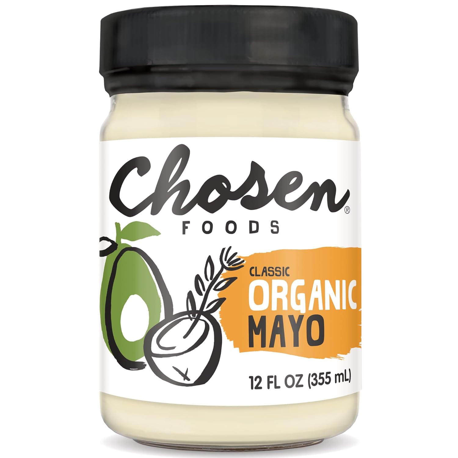 Classic Organic Mayonnaise, Made With Organic Avocado Oil, Coconut Oil