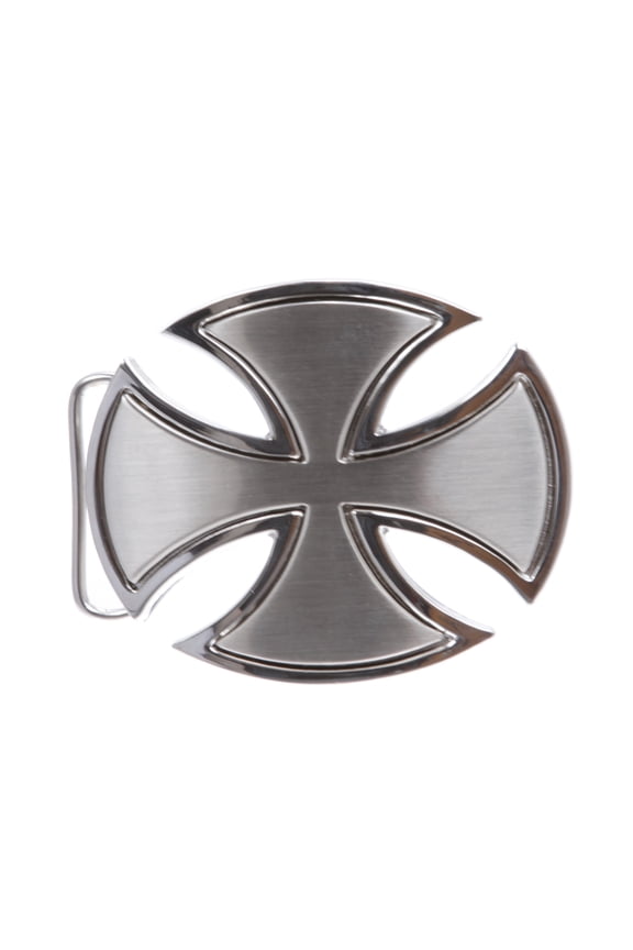 Classic Oval Cross Belt Buckle