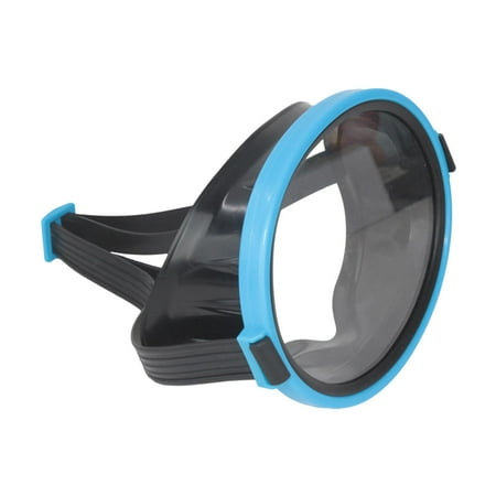 Classic Oval Diving for Children, Silicone , fog Lens, Snorkeling & Spearfishing, Single Lens Scuba