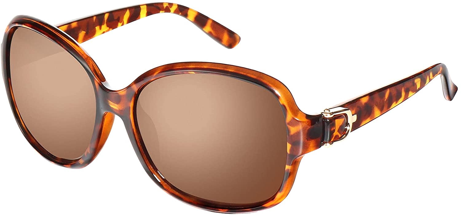Classic Oversized Polarized Sunglasses for Women Composite 