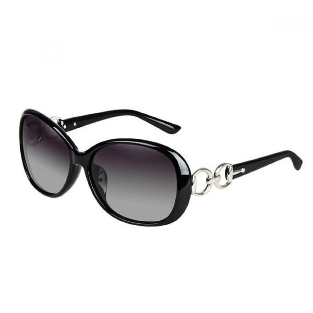 Polarized Oversized Sunglasses UV400 Protection Retro Frame Plinvo Oversized Square Sunglasses - UV400 Protection Retro  main image 3