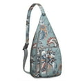 thumbnail image 1 of Classic Paisley Crossbody Bag&nbsp;- Timeless Floral Boho Design with Artistic Details, Lightweight Travel Backpack for Work & Leisure, 1 of 4
